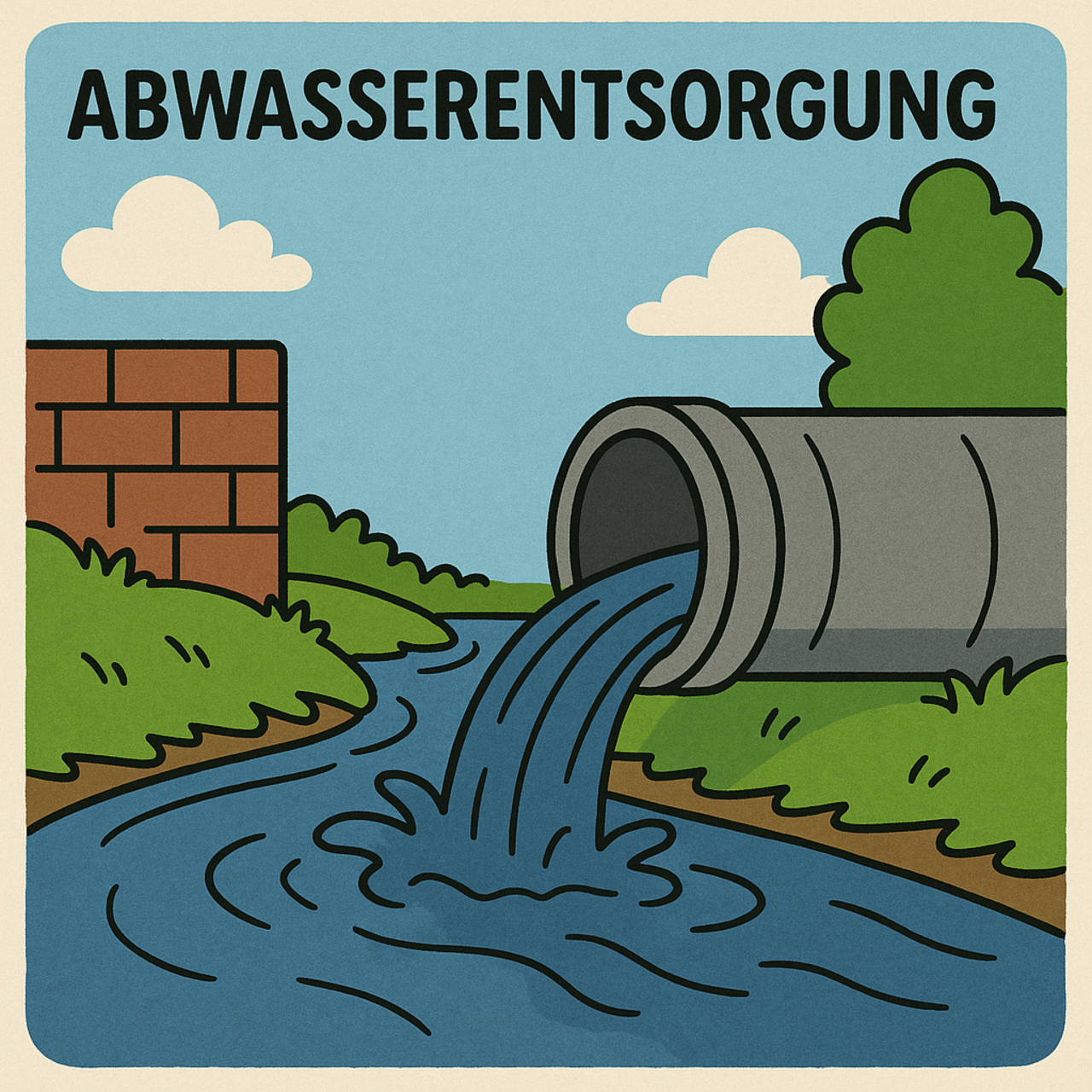 Abwasserentsorgung