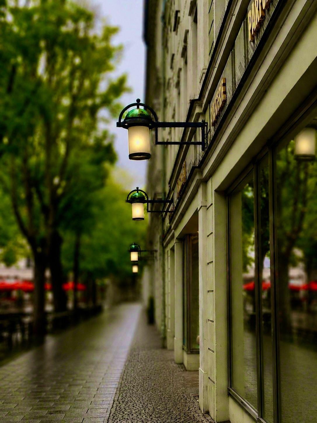 Beleuchtung Schillerstraße 